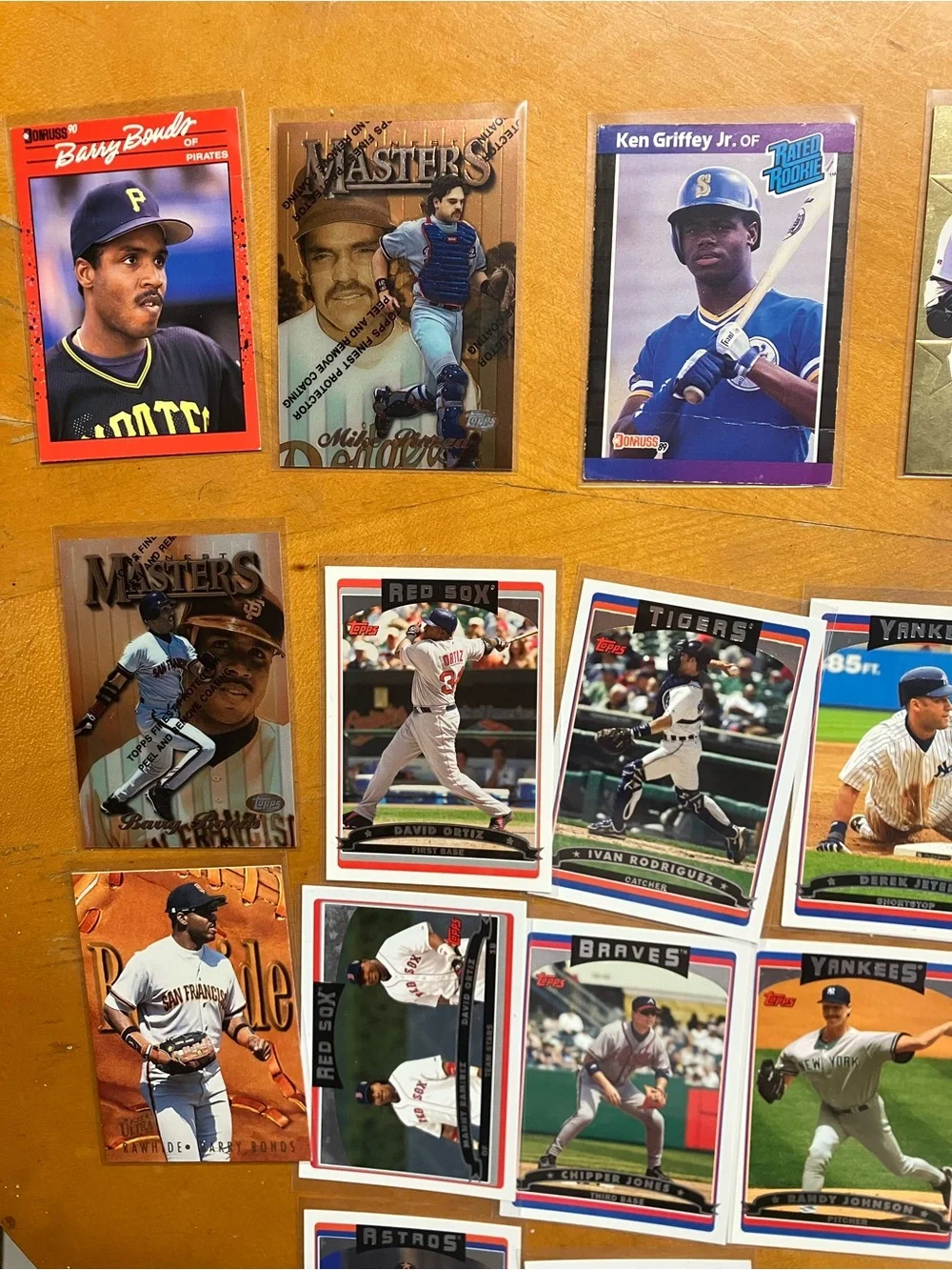 Vintage Baseball Card Lot 2006 Topps Box 14 HOFers + 80s 90s Griffey Jr Rookie
